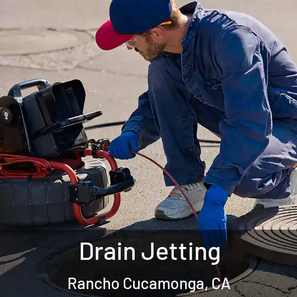  Drain Jetting Rancho Cucamonga, CA