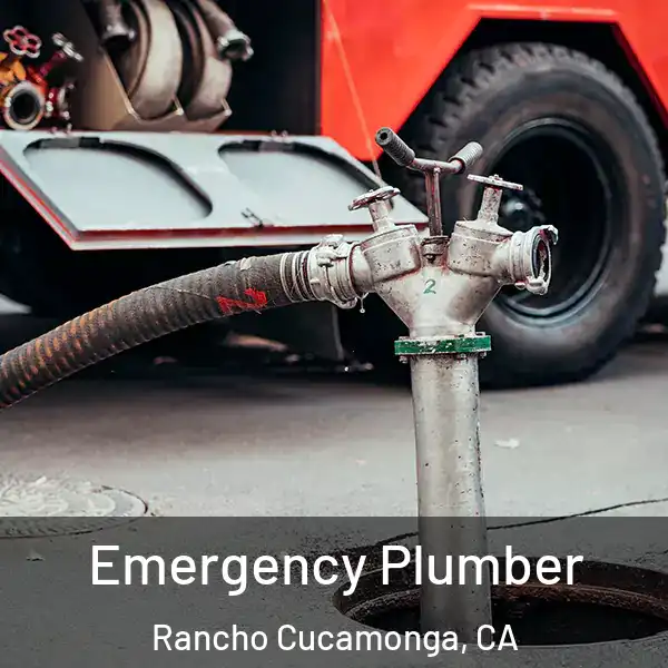  Emergency Plumber Rancho Cucamonga, CA