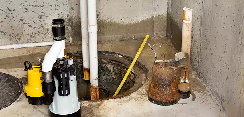 Installing Sump Pump in Finished Basement in Rancho Cucamonga, CA