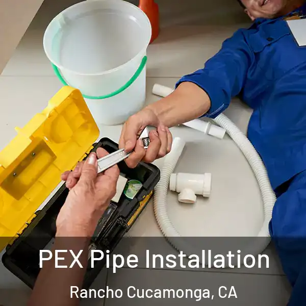  PEX Pipe Installation Rancho Cucamonga, CA