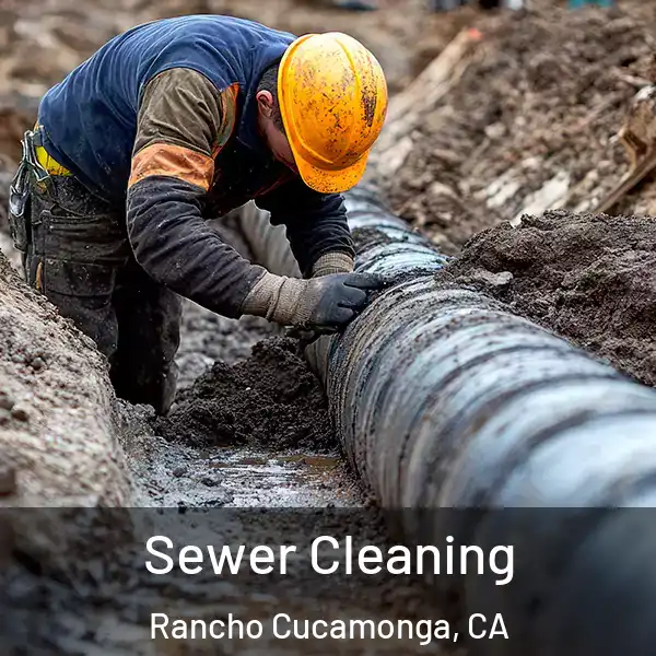  Sewer Cleaning Rancho Cucamonga, CA