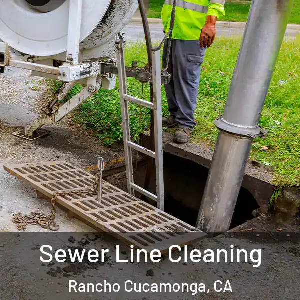  Sewer Line Cleaning Rancho Cucamonga, CA