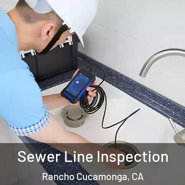  Sewer Line Inspection Rancho Cucamonga, CA
