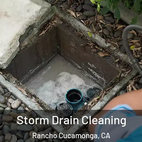  Storm Drain Cleaning Rancho Cucamonga, CA