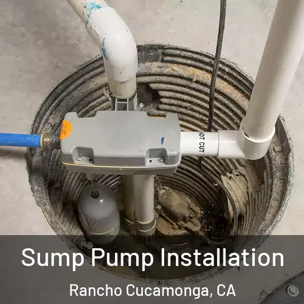  Sump Pump Installation Rancho Cucamonga, CA