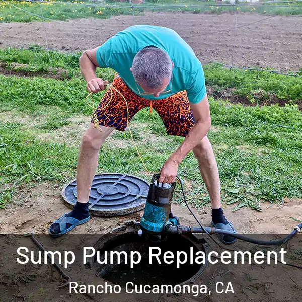  Sump Pump Replacement Rancho Cucamonga, CA