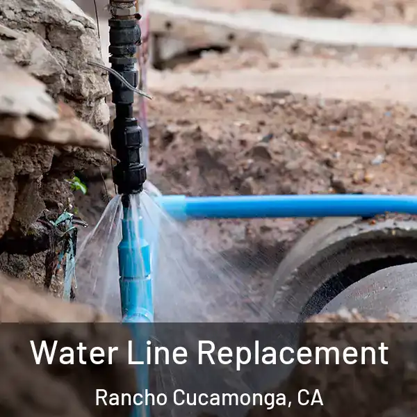  Water Line Replacement Rancho Cucamonga, CA