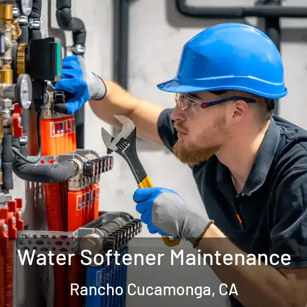  Water Softener Maintenance Rancho Cucamonga, CA